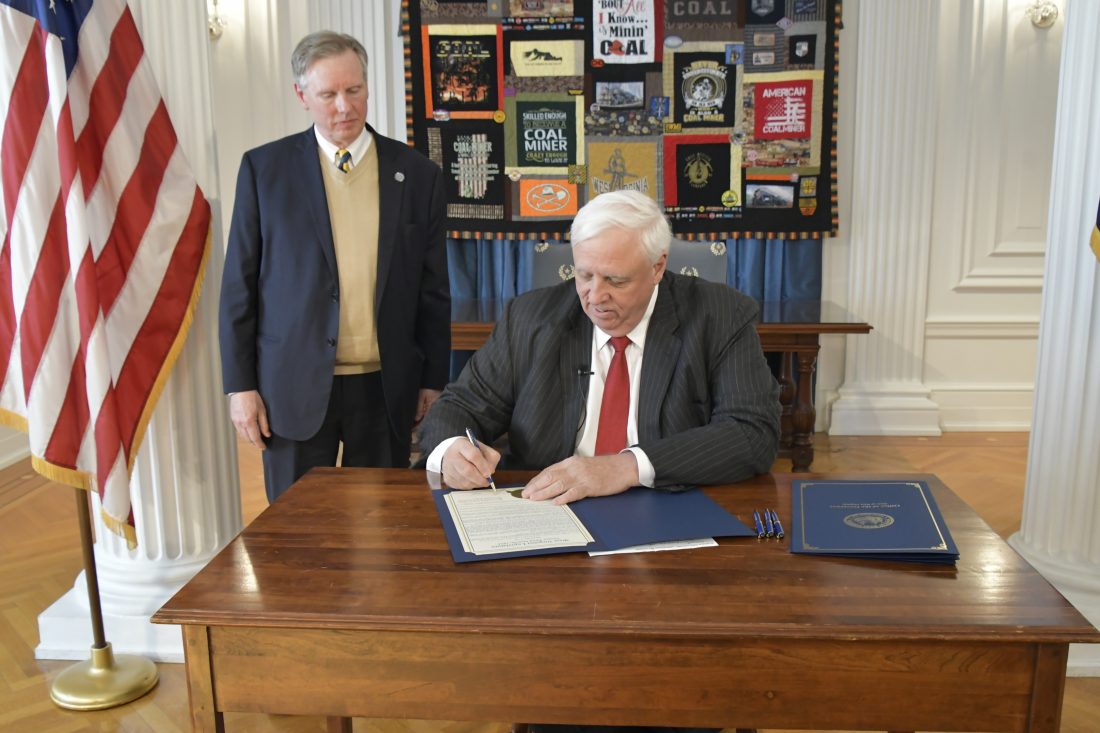 Justice symbolically authorizes Bluefield State College News, Sports